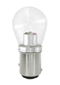 12/24V Mega-Led 16 - 1 Smd x 16 chips - (P21/5W) - BAY15d - 2 pz - Scatola - Bianco