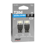 12V Ultra-Lumen Series - (W21/5W) - W3x16q - 2 pz - Scatola - Bianco - Doppia polarità - Resistenza incorporata