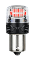 12V Ultra-Lumen Series - (PR21W) - BAW15s - 2 pz - Scatola - Rosso - Doppia polarità - Resistenza incorporata