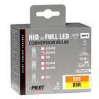 12/24V Lampade a Led per conversione fari Xenon - (D3S-D3R) - 35W - 2 pz - Scatola