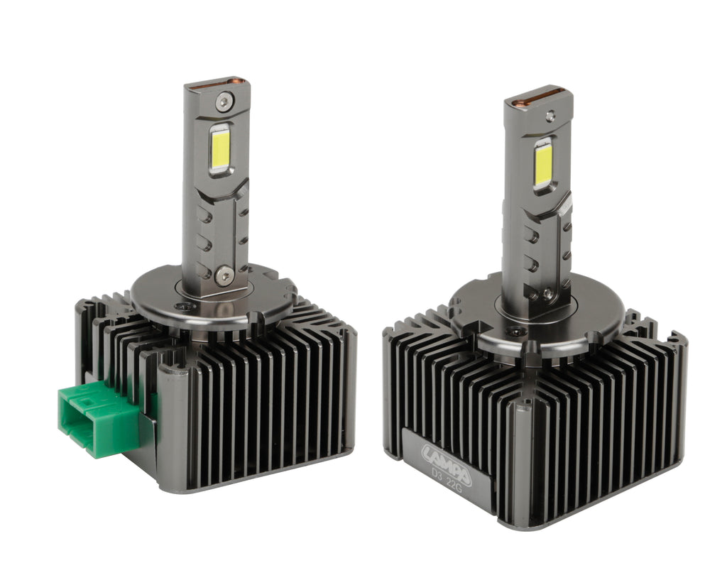 12/24V Lampade a Led per conversione fari Xenon - (D3S-D3R) - 35W - 2 pz - Scatola