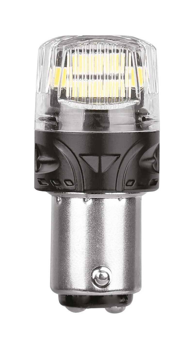 12V Ultra-Lumen Series - (P21/5W) - BAY15d - 2 pz - Scatola - Bianco - Doppia polarità - Resistenza incorporata