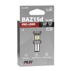 12/24V Pro-User Series - (P21/4W) - BAZ15d - 1 pz - Scatola - Bianco - Doppia polarità - Resistenza incorporata