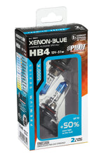 12V Lampada alogena Xenon Blue +50% luce - HB4 - 51W - P22d - 2 pz - Scatola