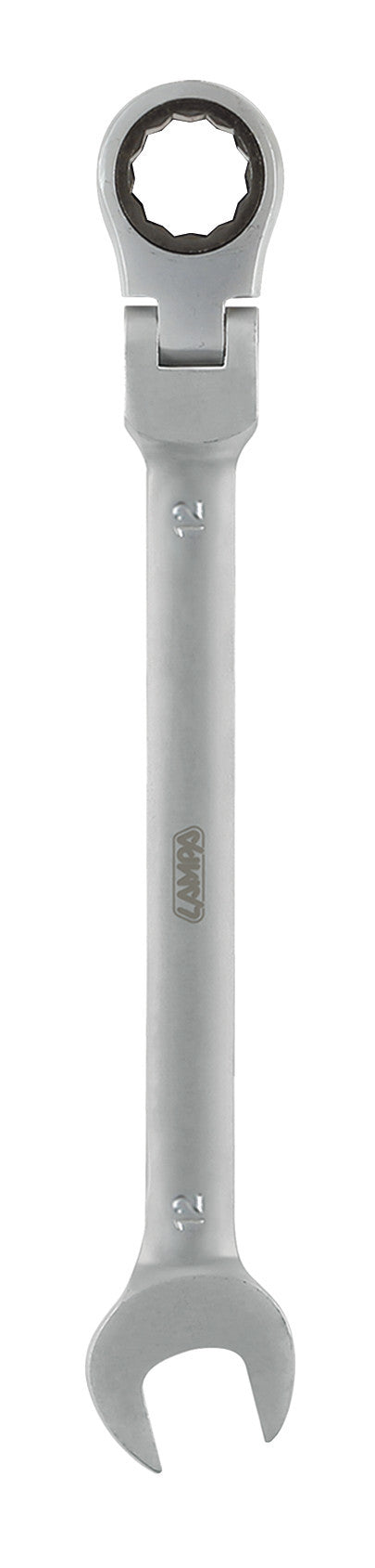 Chiave combinata con cricchetto snodato - 12 mm