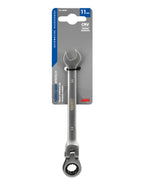 Chiave combinata con cricchetto snodato - 11 mm