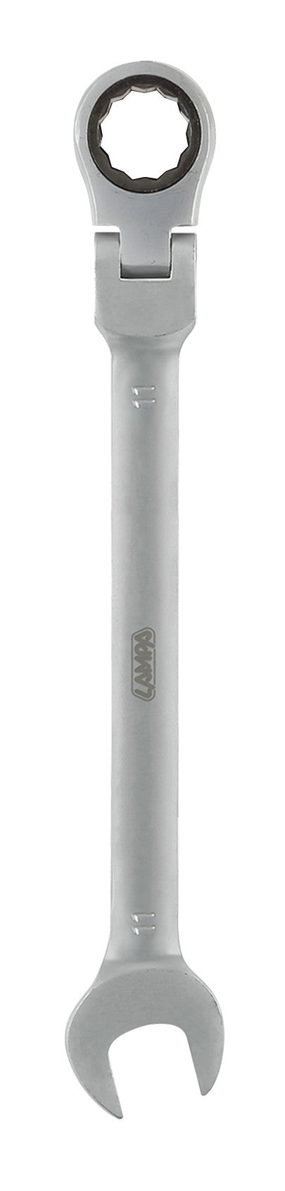 Chiave combinata con cricchetto snodato - 11 mm