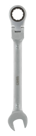 Chiave combinata con cricchetto snodato - 17 mm
