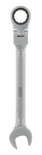Chiave combinata con cricchetto snodato - 17 mm