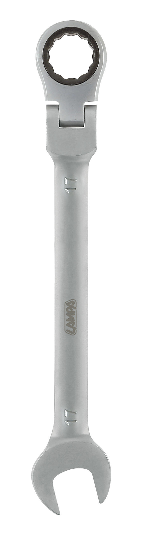 Chiave combinata con cricchetto snodato - 17 mm