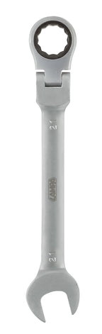 Chiave combinata con cricchetto snodato - 21 mm