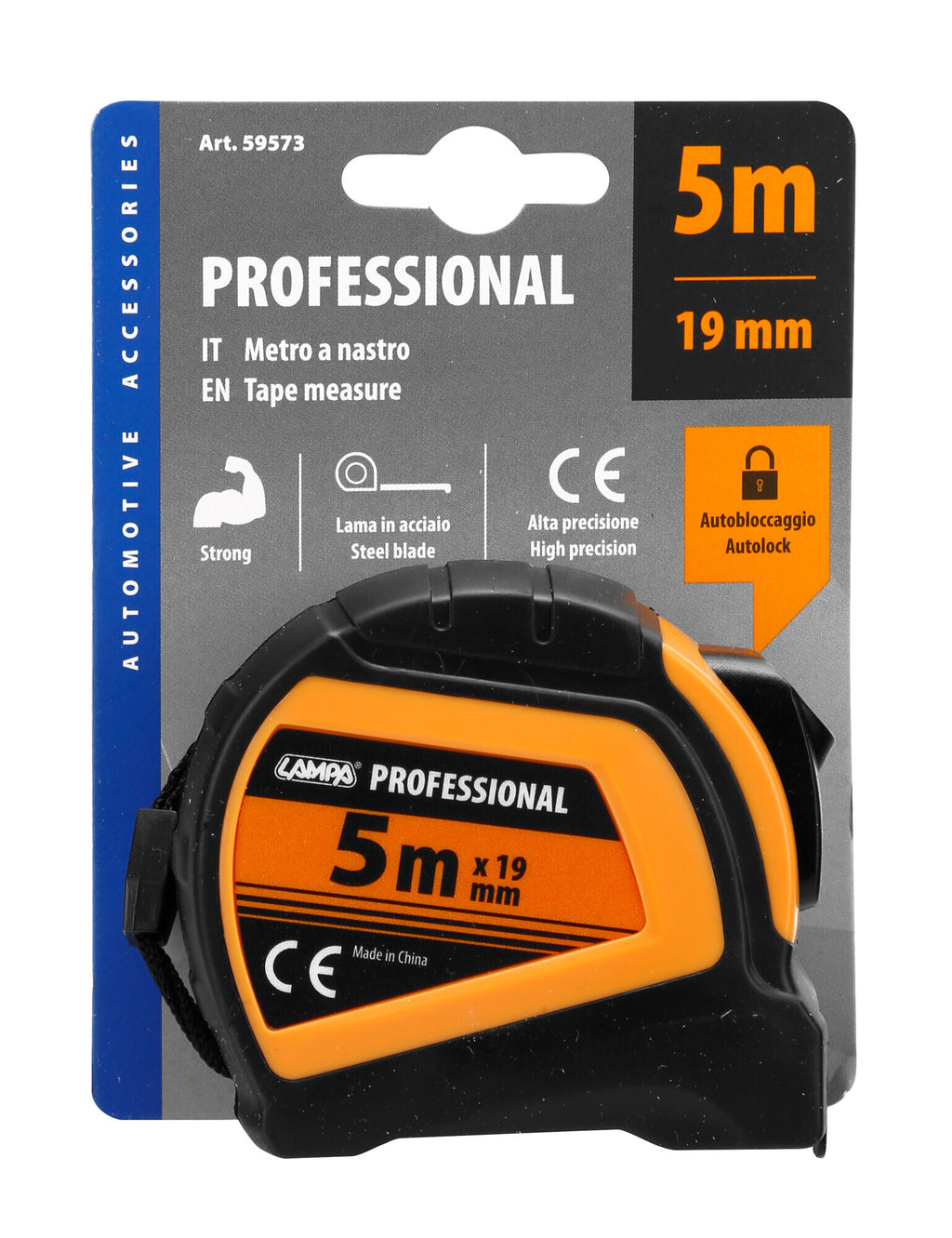 Professional, metro a nastro - 5 m x 19 mm