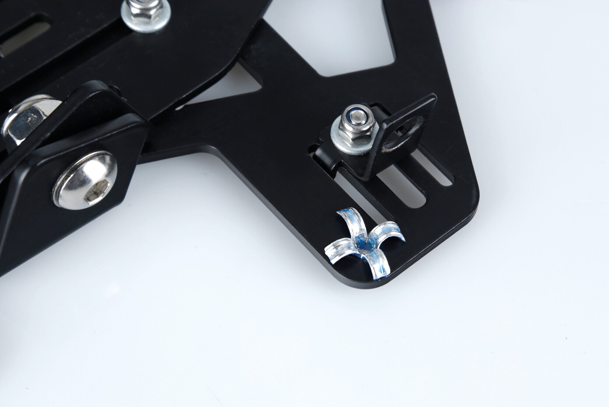 Aluminium Rivets, set 50 rivetti Graf per portatarga - Bianco
