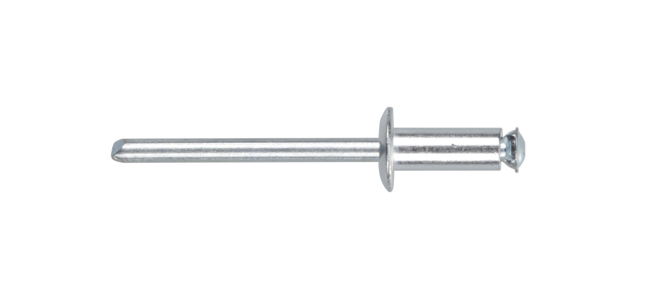 Aluminium Rivets, set 50 rivetti Graf per portatarga - Argento