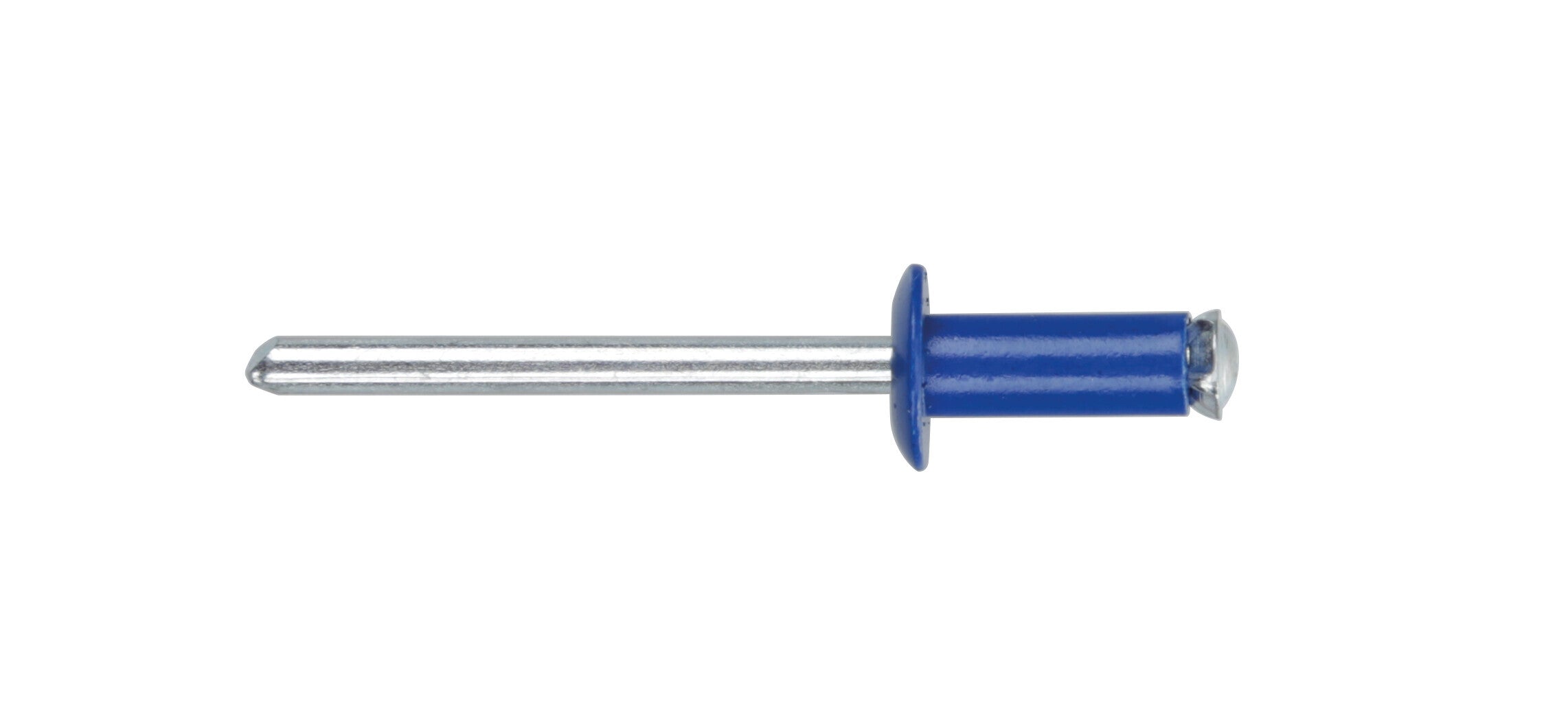 Aluminium Rivets, set 50 rivetti Graf per portatarga - Blu
