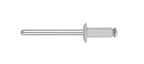 Aluminium Rivets, set 50 rivetti Graf per portatarga - Bianco