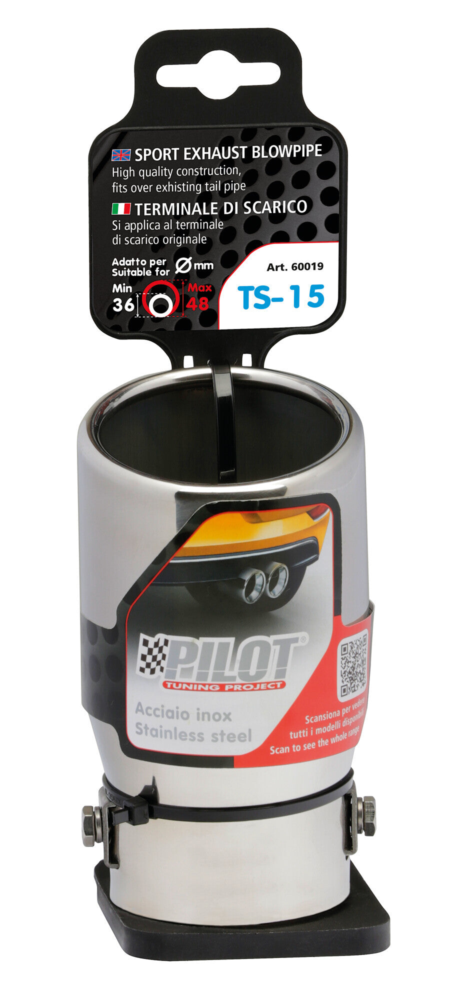 TS-15, terminale di scarico
