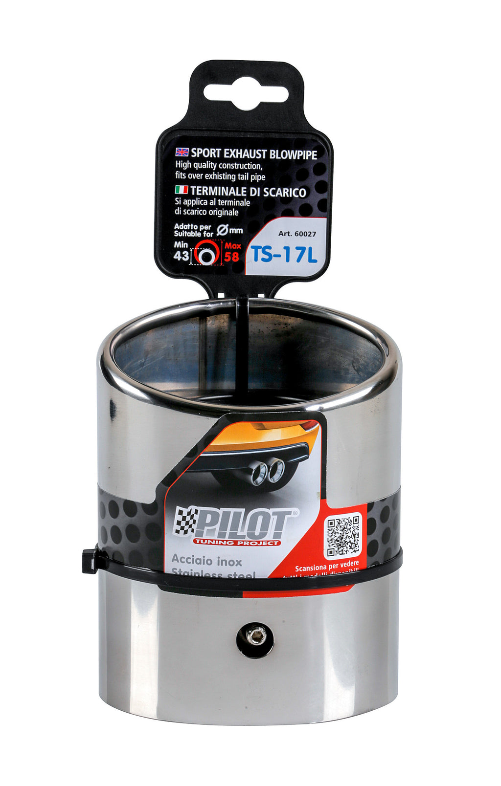 TS-17 L, terminale di scarico