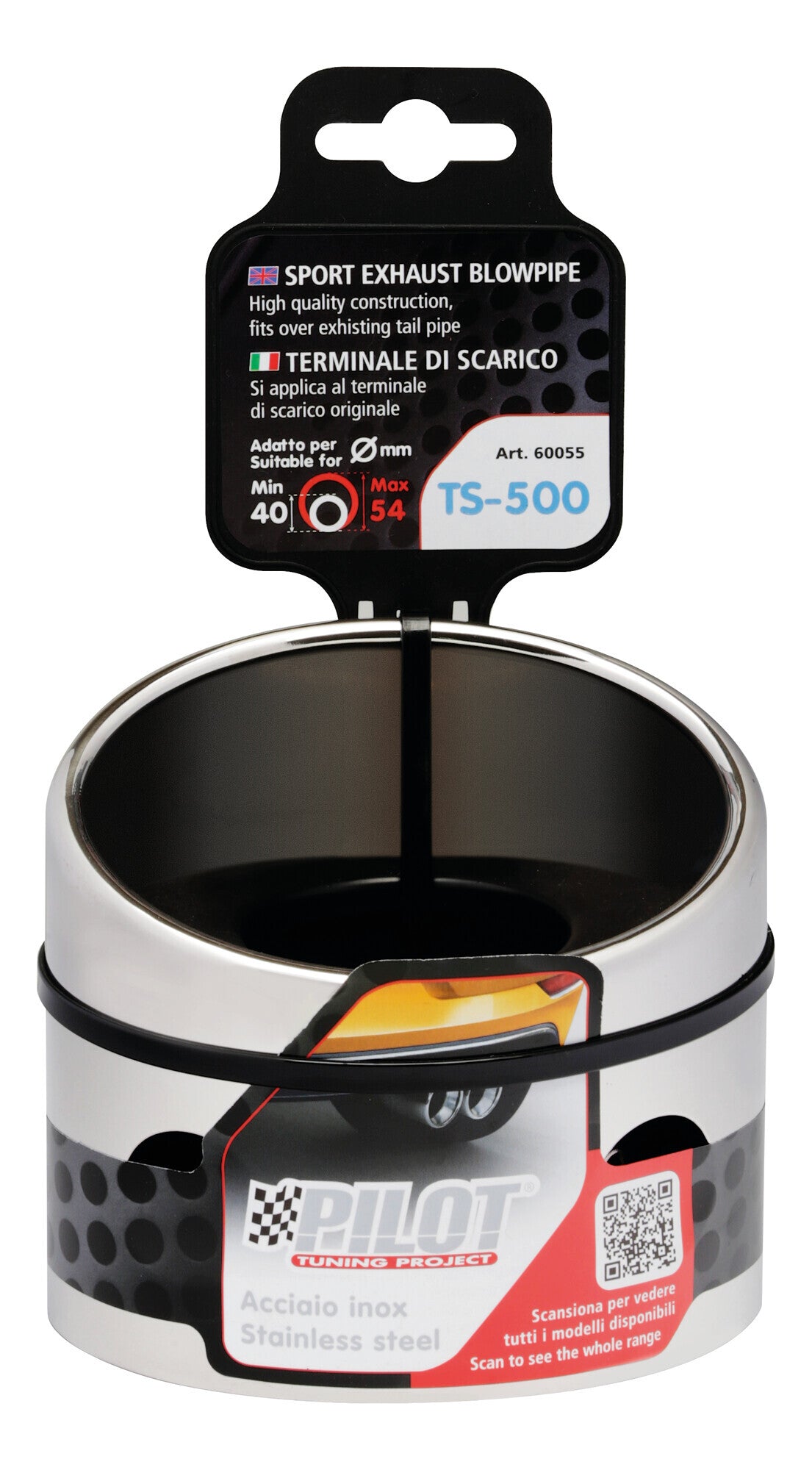 TS-500, terminale di scarico