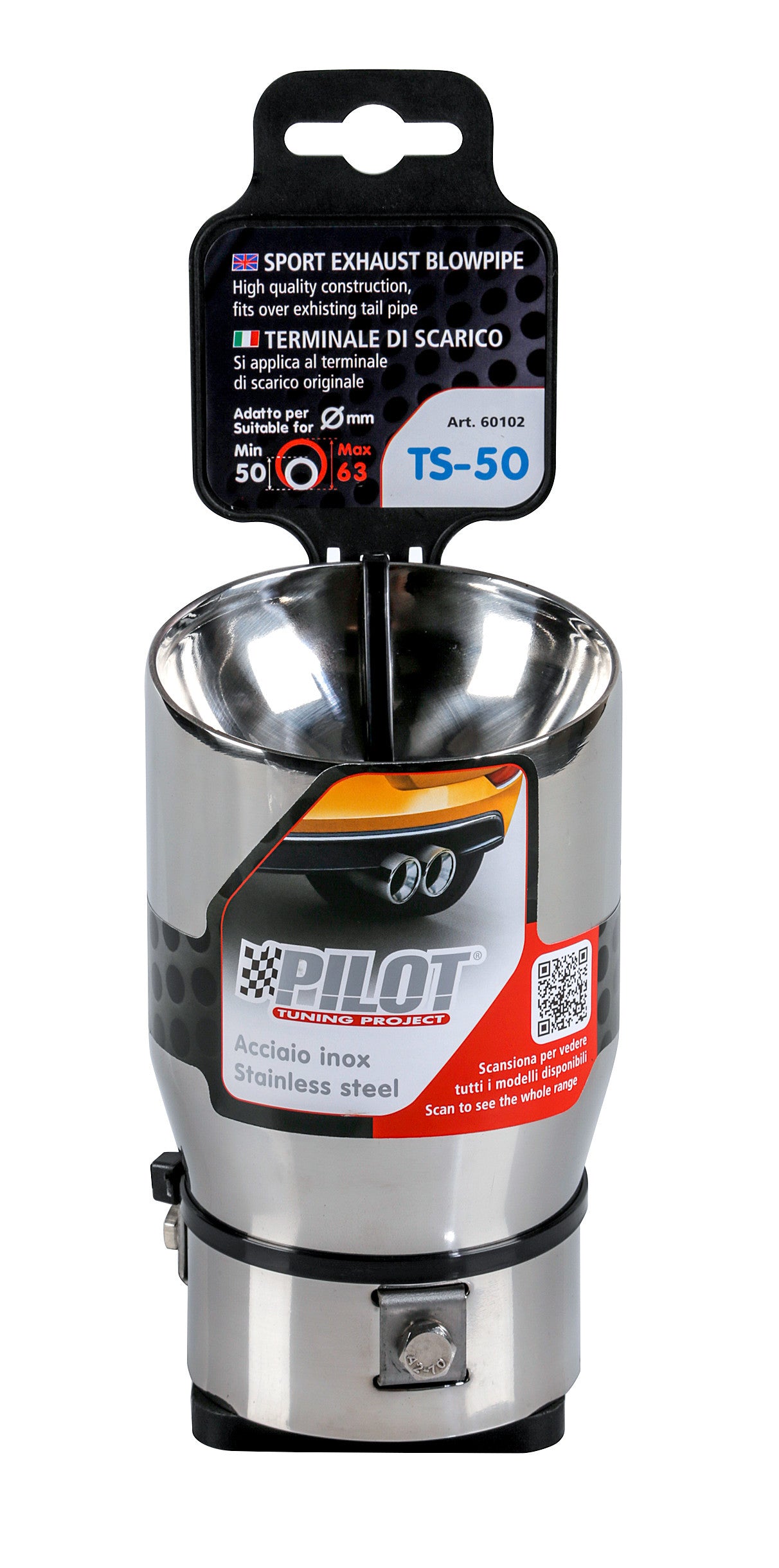 TS-50, terminale di scarico