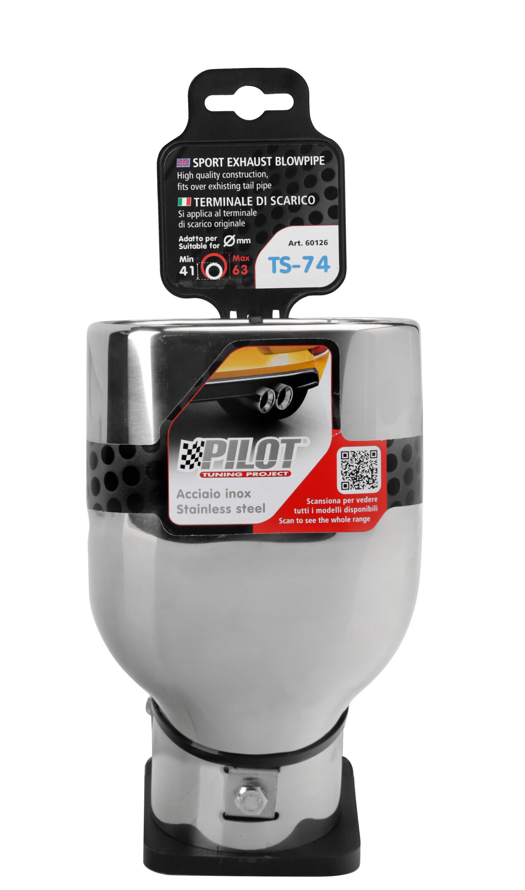TS-74, terminale di scarico