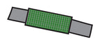 Nastro tensore con cricchetto per bisarca, gancio girevole - 3000 Kg - 3,5x250 cm