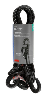 Uni-Flex, coppia corde elastiche regolabili con ganci di sicurezza
