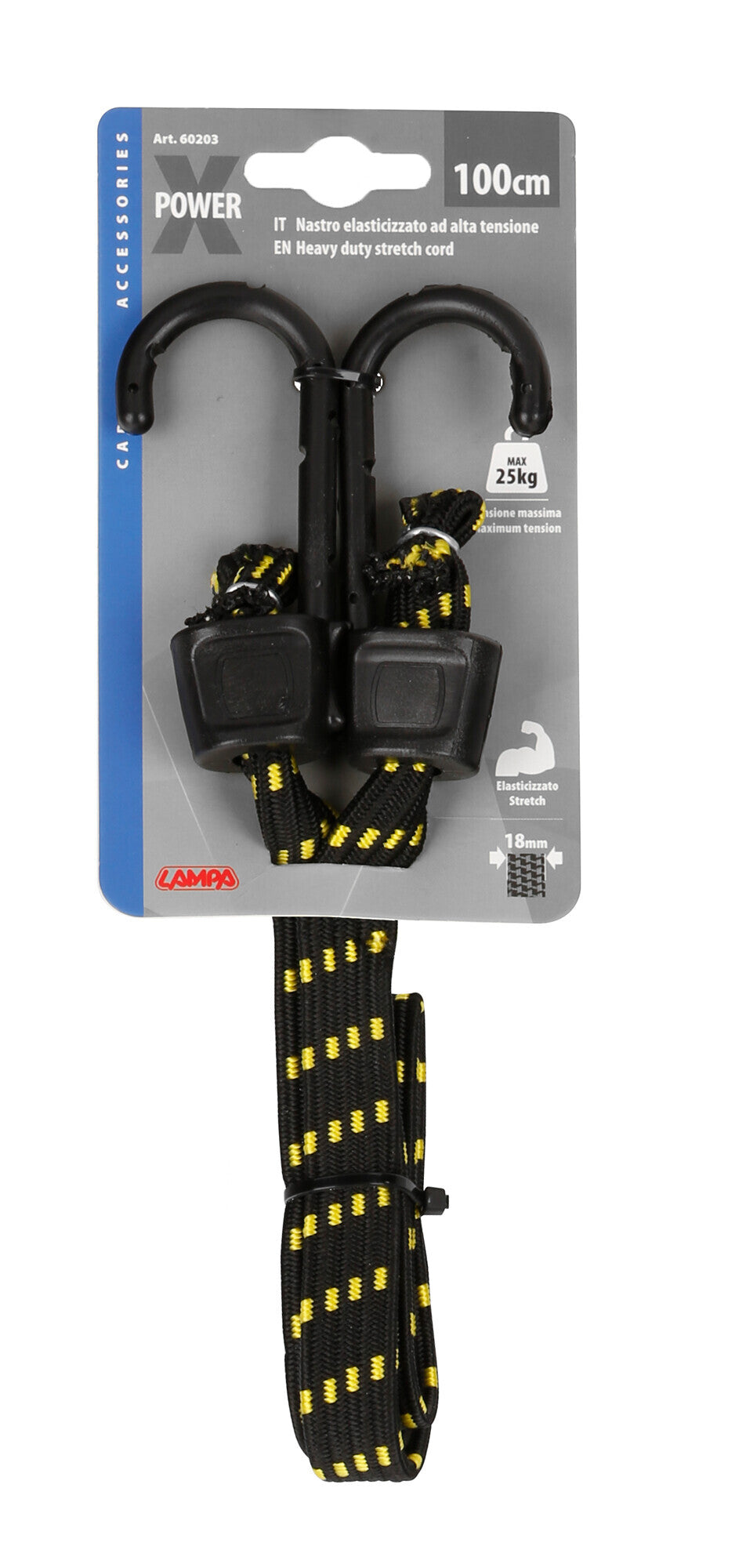 X-Power, nastro elasticizzato - 100 cm