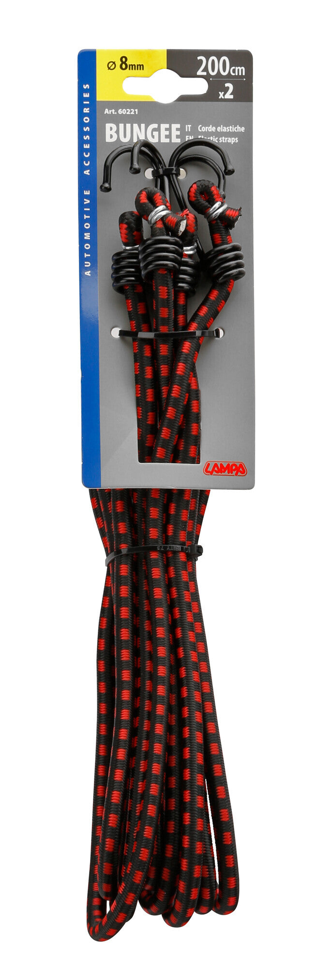 Corde elastiche slim - Ø 8 mm - 2x200 cm