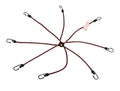 Corda elastica ragno 8 ganci - Ø 8 mm