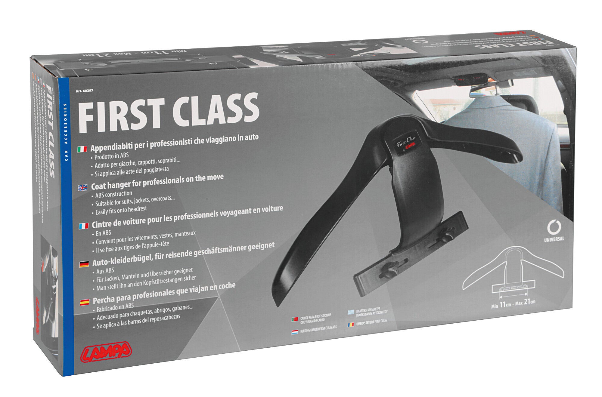 First Class, appendiabiti per viaggiatori professionisti