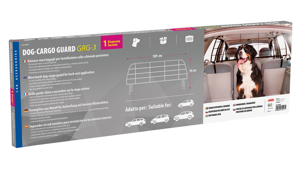 GRG-3, griglia divisoria in metallo cm 34x109
