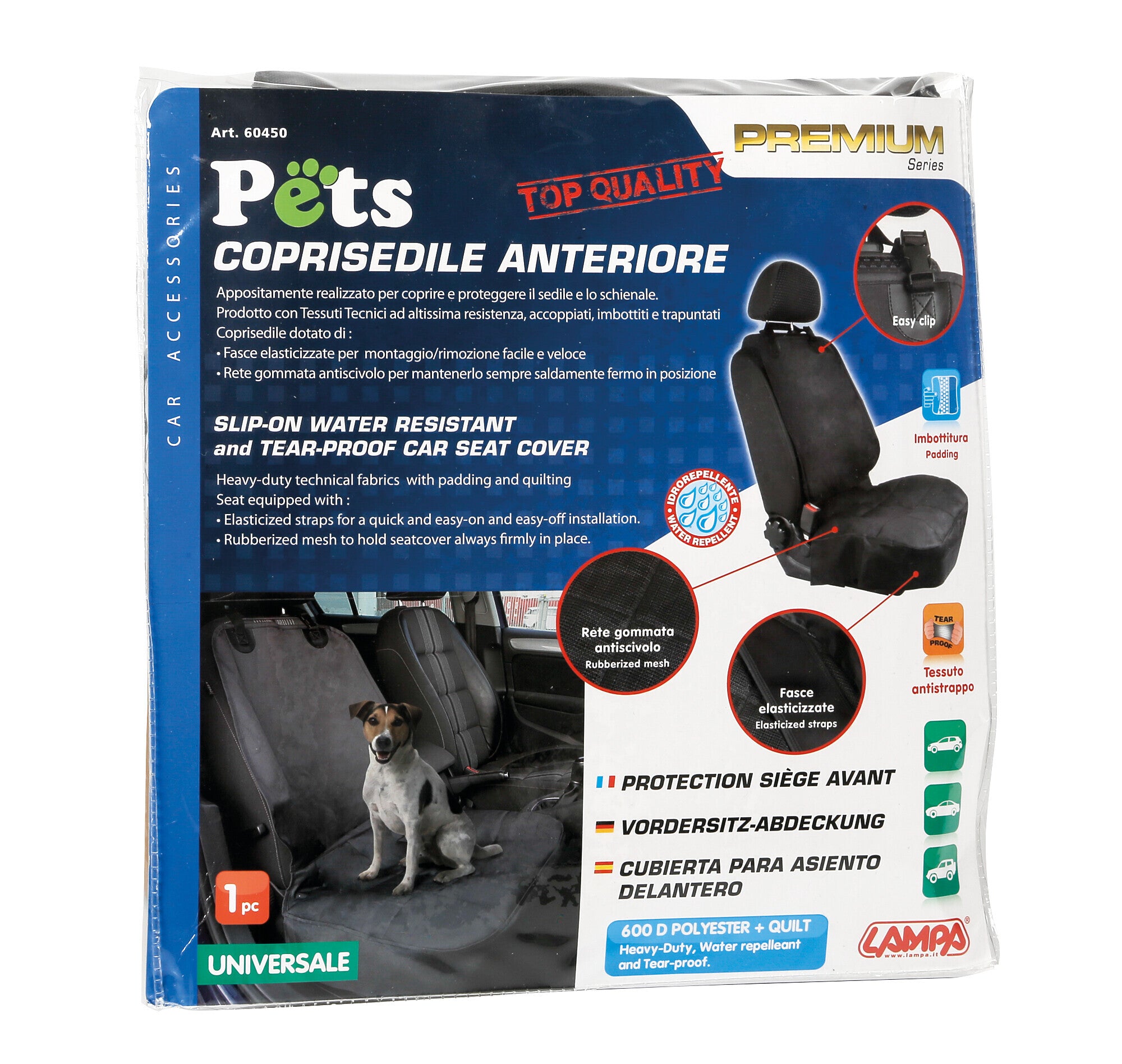 Pets Premium, coprisedile anteriore