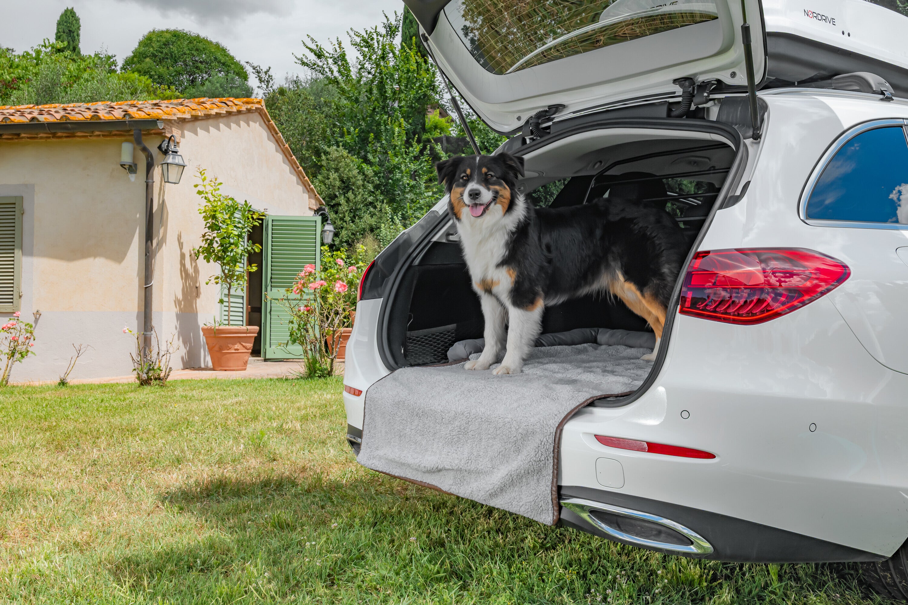 Pet Mat 3 in 1, lettino, tappeto baule e protezione paraurti