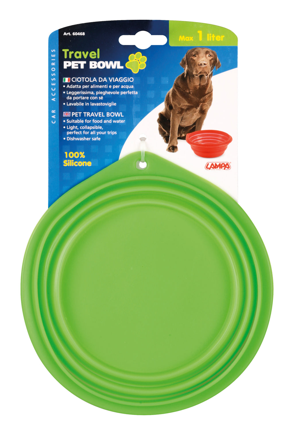 Ciotola da viaggio per animali - 1000 ml