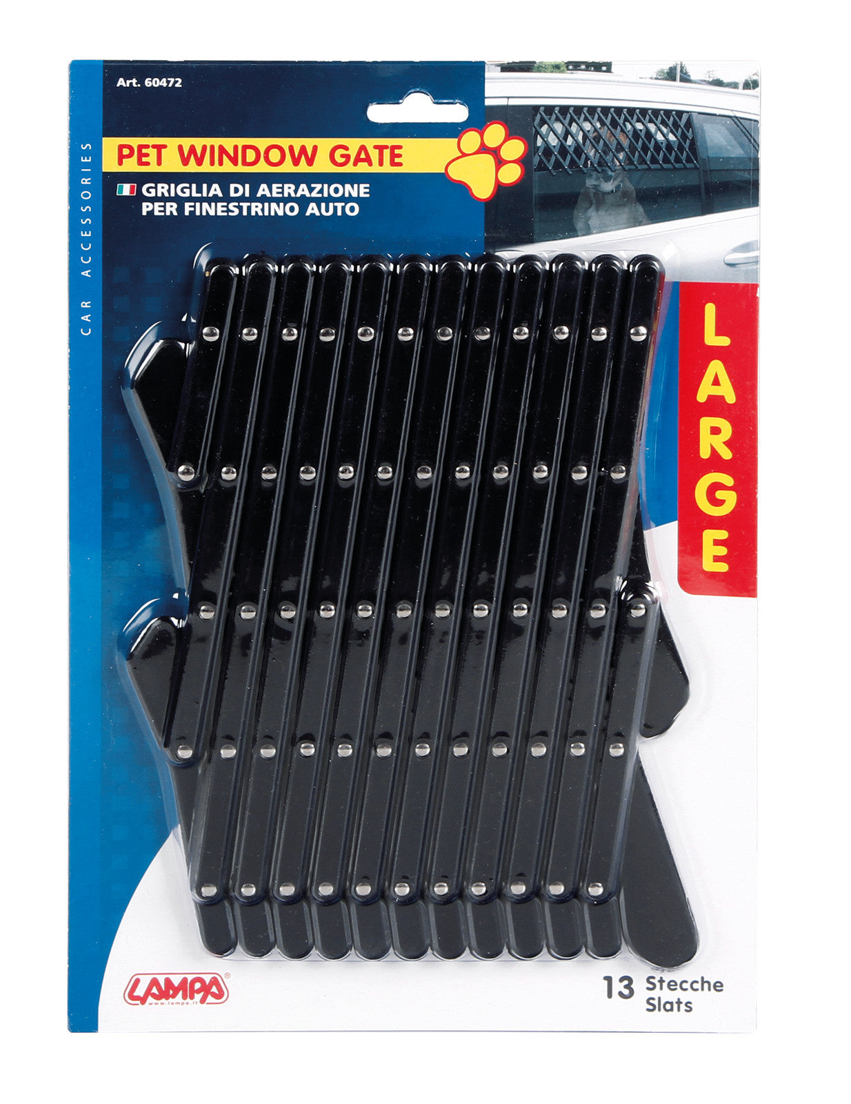 Griglia di aerazione per finestrino auto - L