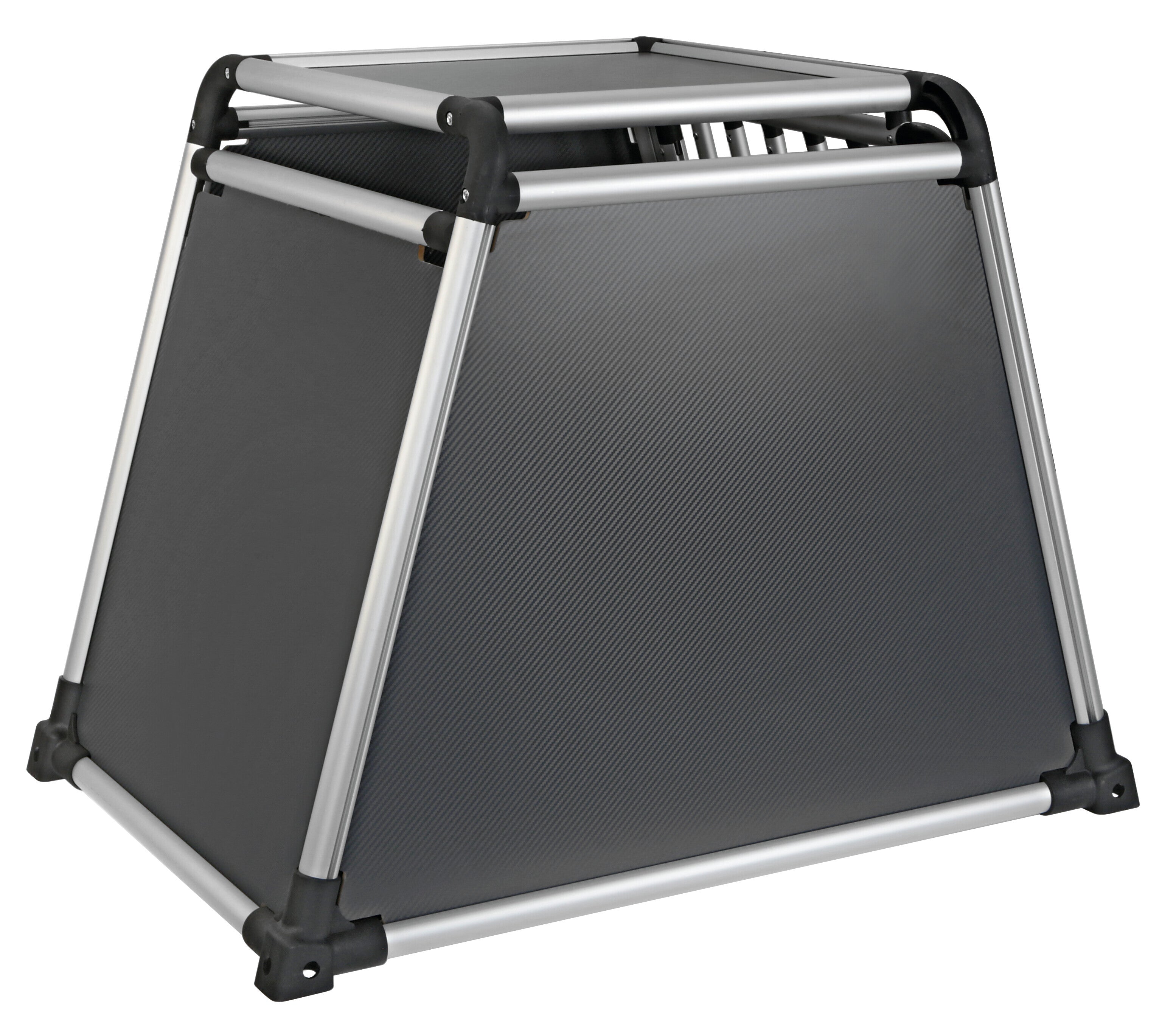 Premium, trasportino in lega di alluminio, specifico per il trasporto di animali in auto - Type 7 - 60 x 85 x H 86 cm