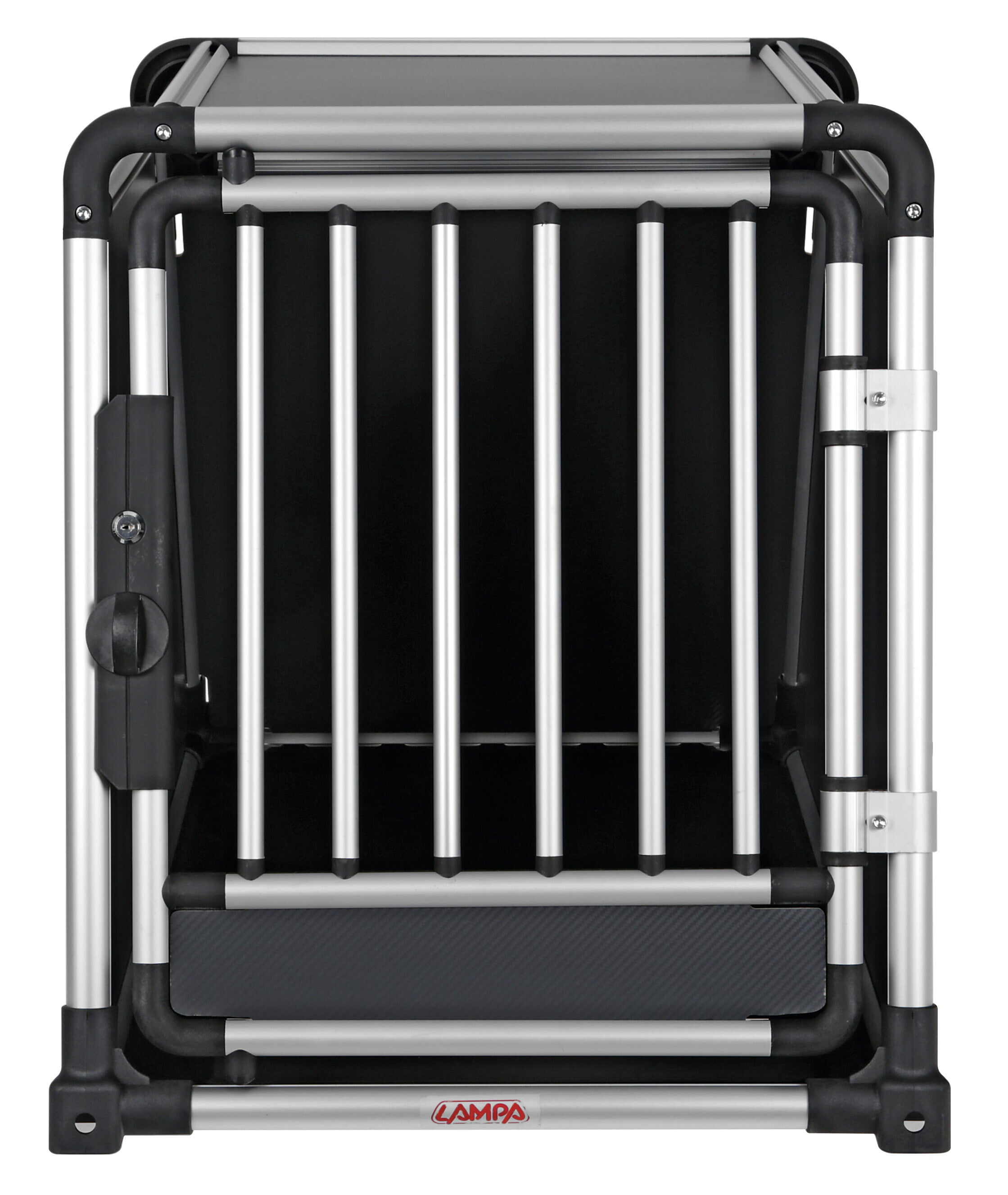 Premium, trasportino in lega di alluminio, specifico per il trasporto di animali in auto - Type 7 - 60 x 85 x H 86 cm