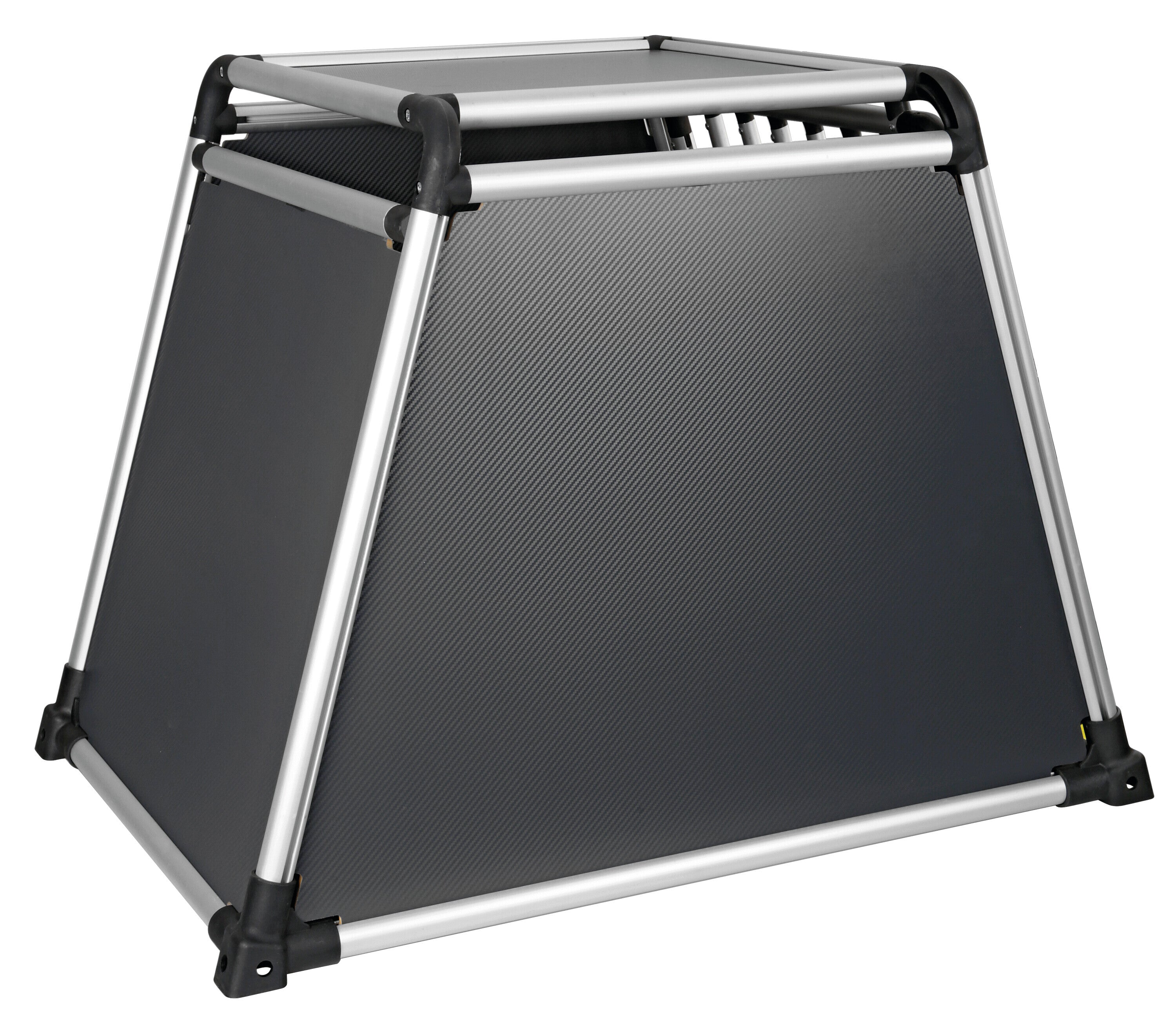 Premium, trasportino in lega di alluminio, specifico per il trasporto di animali in auto - Type 9 - 65 x 92 x H 70 cm