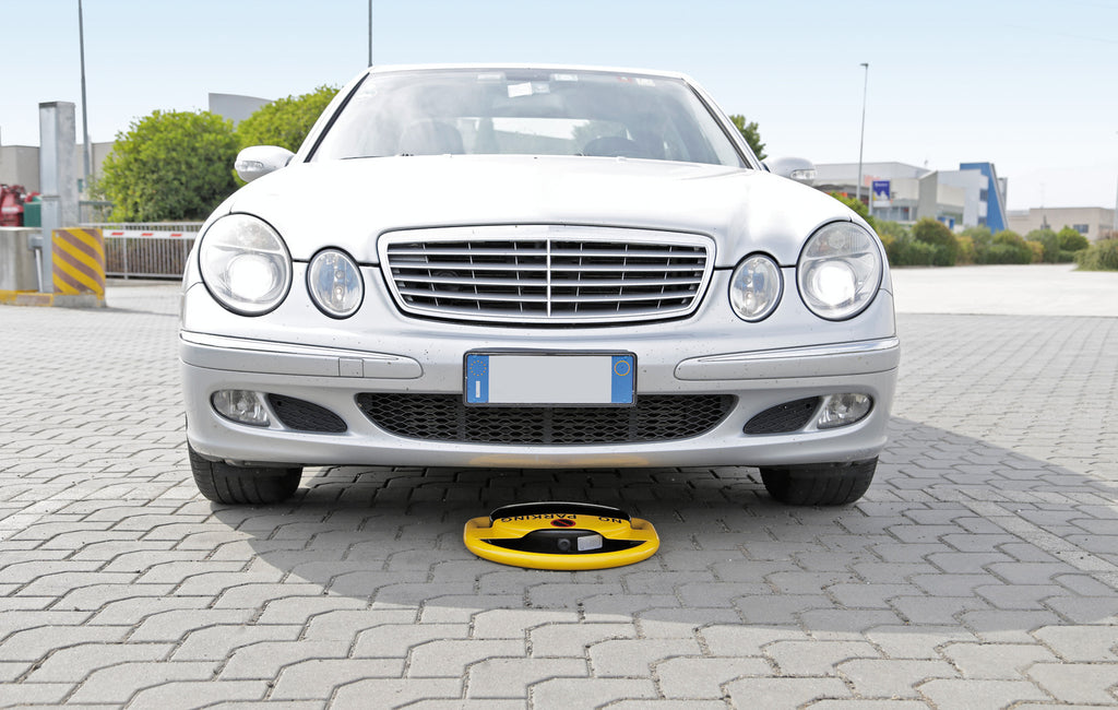 Barriera di parcheggio automatica con telecomando - Batteria