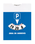 Disco orario europeo in cartoncino - 110x150 mm