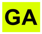 Contrassegno GA (Guida Accompagnata) - Anteriore