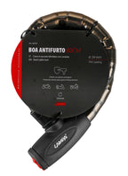 Boa, cavo antifurto Ø 24 mm in acciaio plastificato - 80 cm