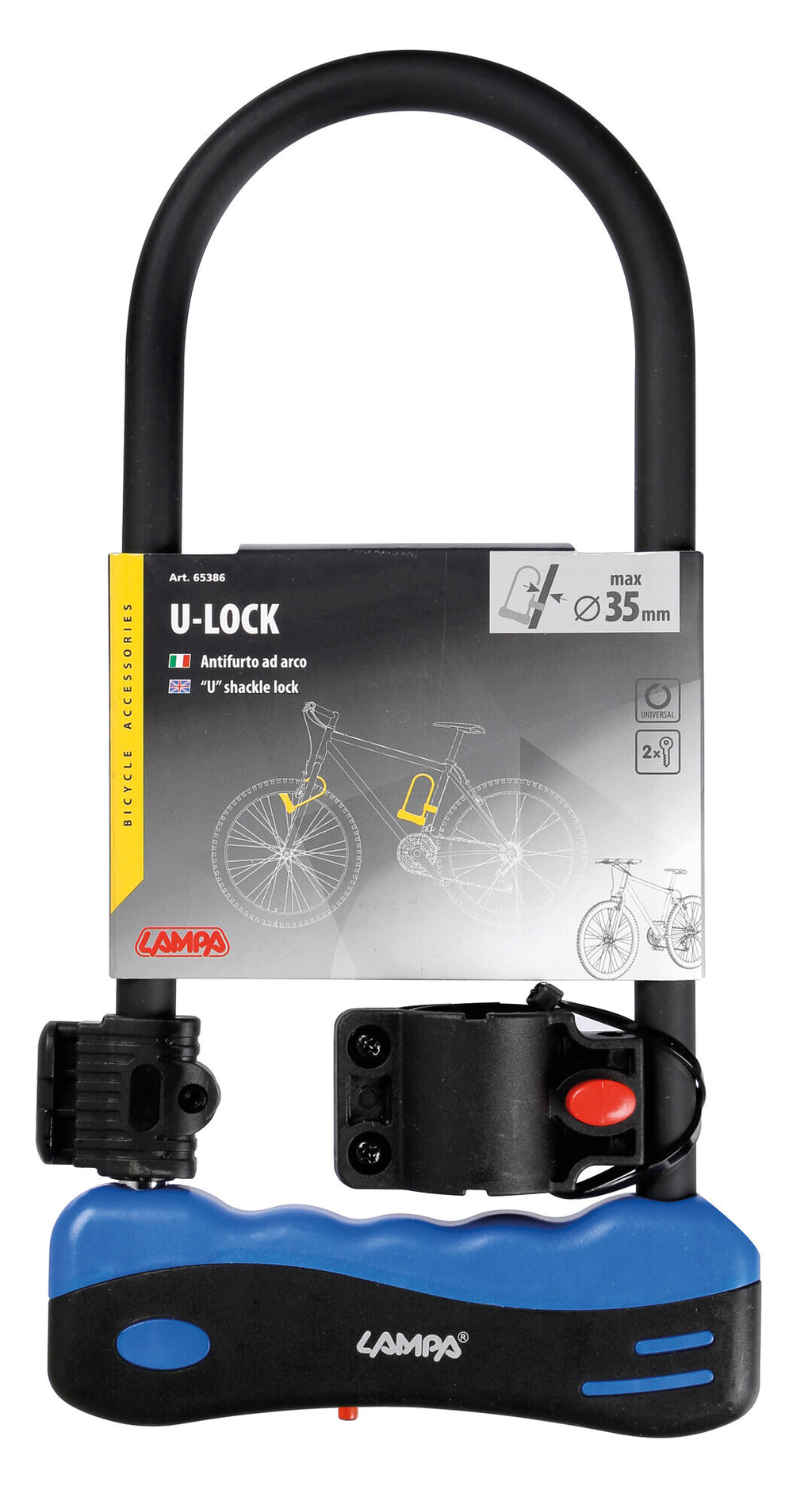 Antifurto ad arco lungo - 10,8x32 cm
