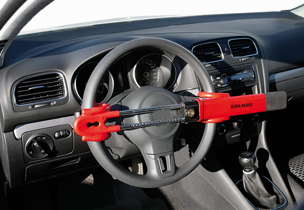 Dura Block, asta bloccasterzo e antifurto per airbag