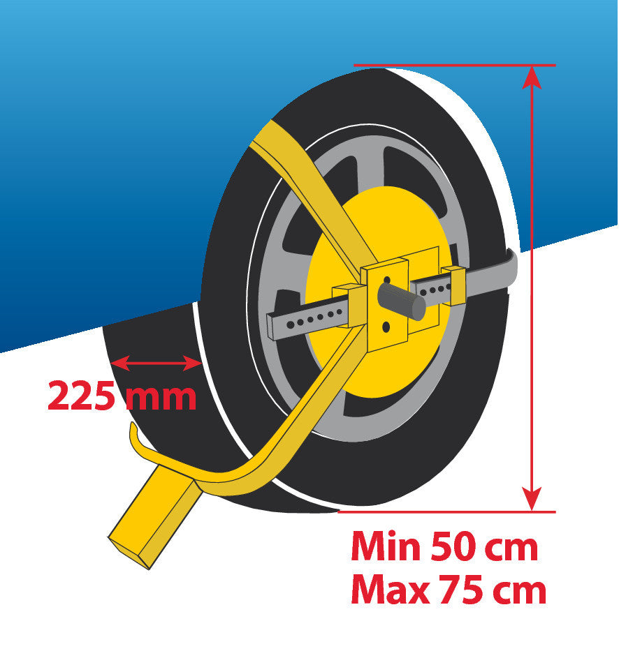 Wheel Clamp, ganascia immobilizza-veicolo
