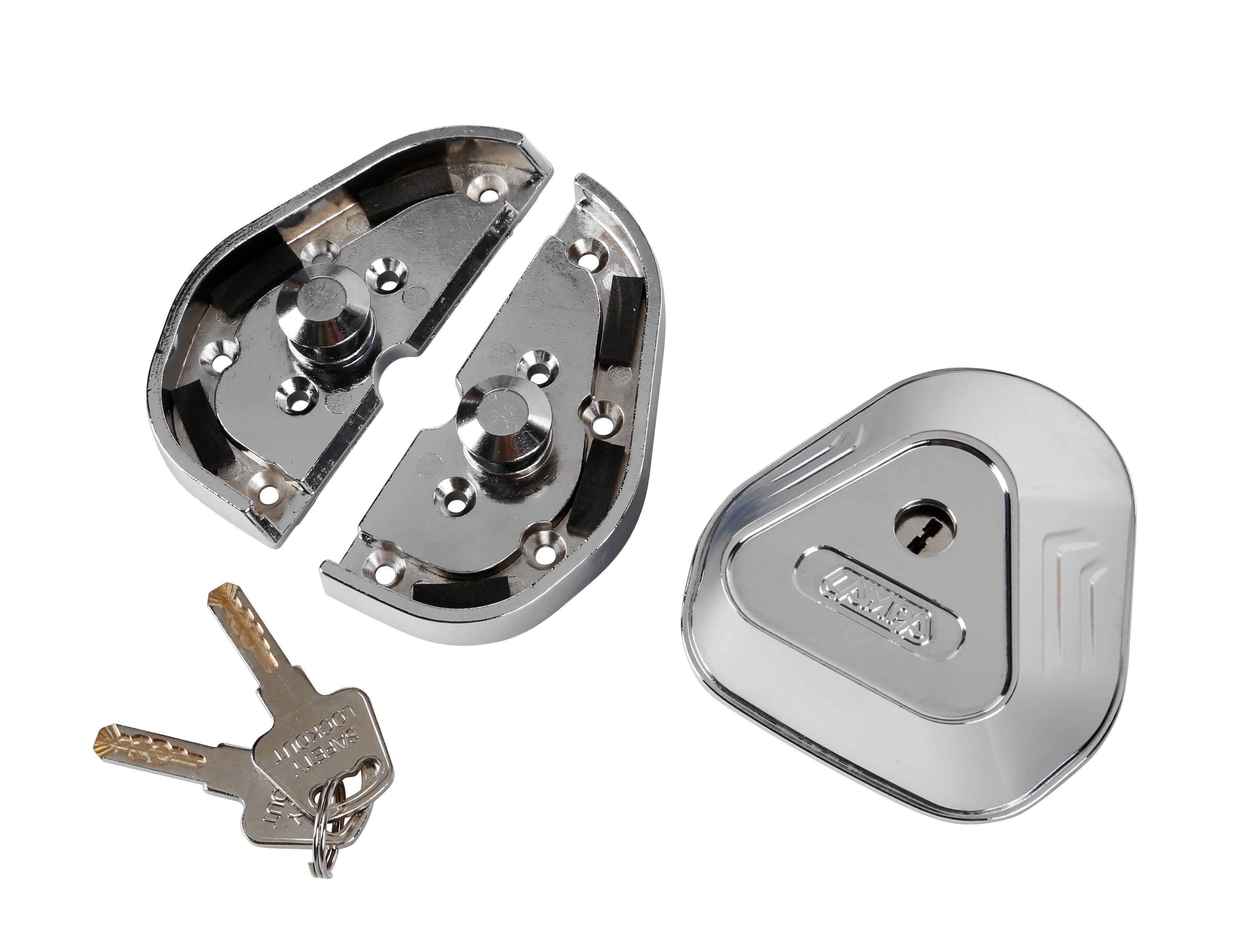 Vigilant, kit 2 serrature aggiuntive per porte veicoli commerciali