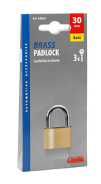Basic, lucchetto in ottone - 30 mm