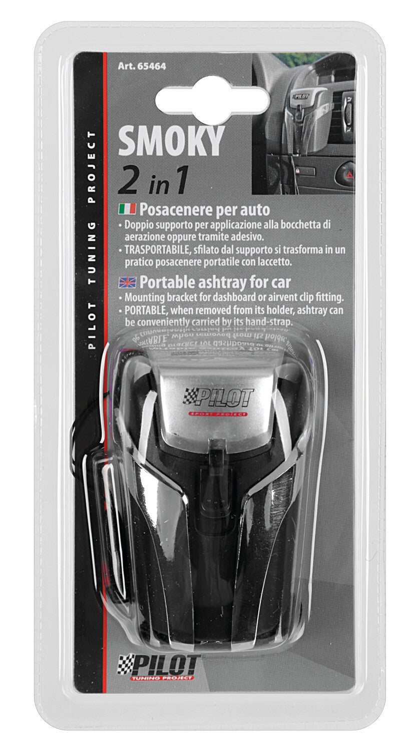 Smoky 2 in 1, mini posacenere portatile