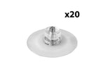Ventose multiuso, 20 pz - Ø 40 mm